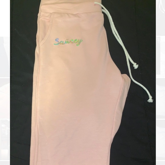 Saūcey half top hoodies set - Picture 3 of 4